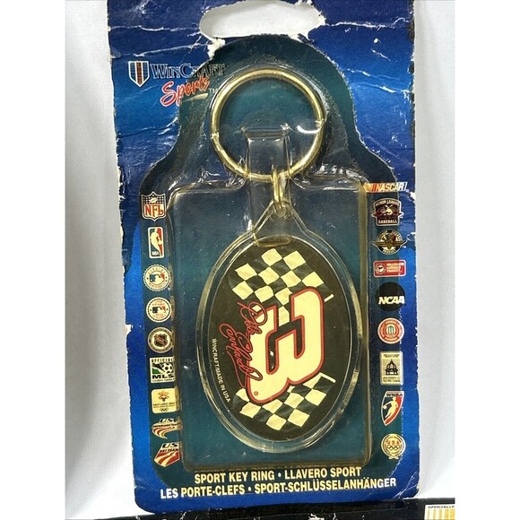 Racing Champions Nascar Lot Key Ring Daytona 500 Stock Car Superstars Plymouth - Picture 2 of 13